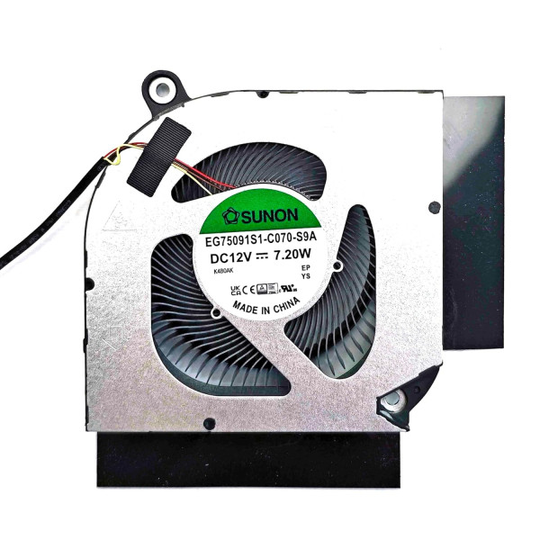 By Acer Predator Helios Neo 16 2023 PHN18-71 N22Q22 plastic CPU Lüfter original at pcspare.com — Global Laptop Parts Center