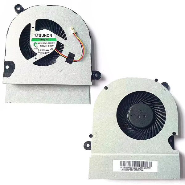 By Asus A45vd K45 A85C A85V K45VM K45VD CPU 12mm Fan originale at pcspare.com — Global Laptop Parts Center