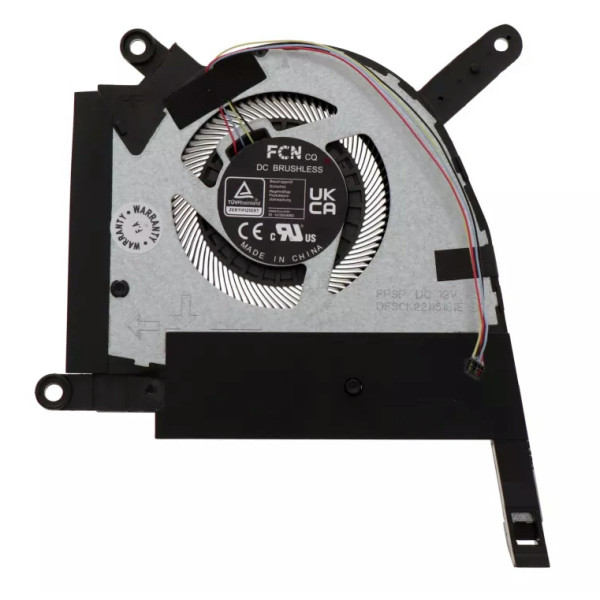 By Asus FX507 FA507 FA617 FA617NS FA617XS FA617NSR 12V GPU Fan original short cable at pcspare.com — Global Laptop Parts Center