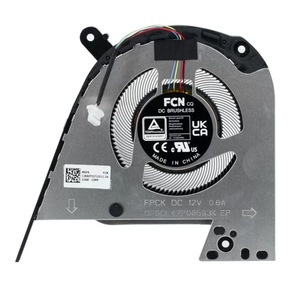 By Asus Vivobook Pro 15x OLED K6501ZM GPU-Lüfter original 12V at pcspare.com — Global Laptop Parts Center