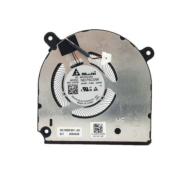 By Dell 0500T8 ND75C0W-24F09 023.100ZM.0011 Fan original at pcspare.com — Global Laptop Parts Center