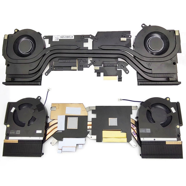 By Dell Alienware M15 R7 AMD 80W GN20P 00VGY4 Fan heatsink original at pcspare.com — Global Laptop Parts Center