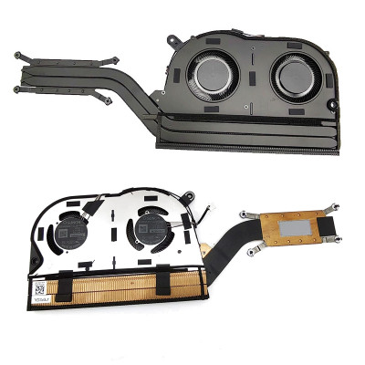 Dell LATITUDE 16-7640 7650 P126F 072J22 02X91X dissipatore di calore della ventola originale