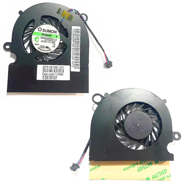 By HP Probook 5310M 5310 581087-001 CPU Fan original at pcspare.com — Global Laptop Parts Center