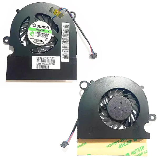 By HP Probook 5310M 5310 581087-001 CPU Fan original at pcspare.com — Global Laptop Parts Center
