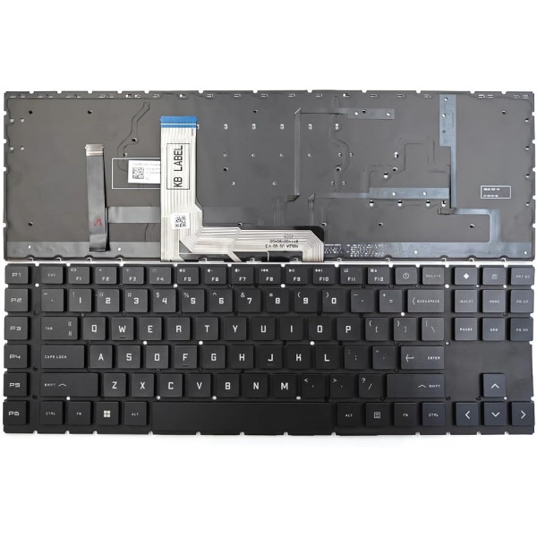 By HP omen 17-CK, 17-CM, TPN-Q266, teclado RGB retroiluminado at pcspare.com — Global Laptop Parts Center