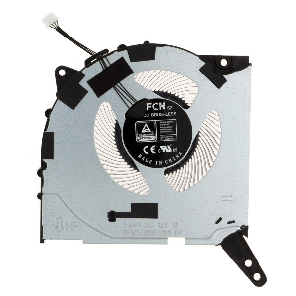 By Lenovo Legion 5 15ARP8 15APH9 CPU Fan original 12V at pcspare.com — Global Laptop Parts Center