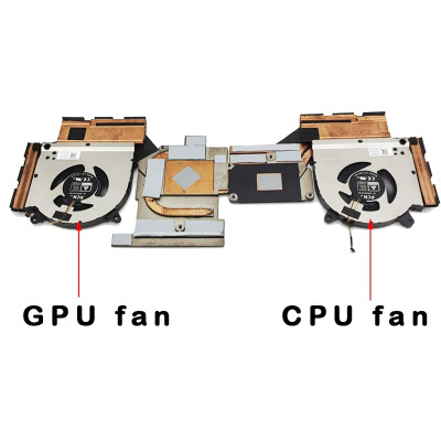 By Lenovo Legion S7 16ARHA7 GPU CPU Dissipador de calor original at pcspare.com — Global Laptop Parts Center