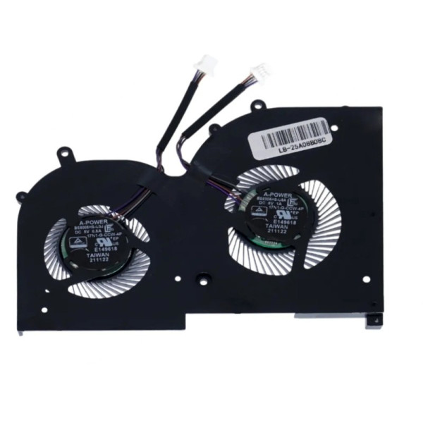 By MSI Creator Z17 A12UET A12UHT A12UHST A12UGST Ventilador da GPU original MS-17N1 at pcspare.com — Global Laptop Parts Center