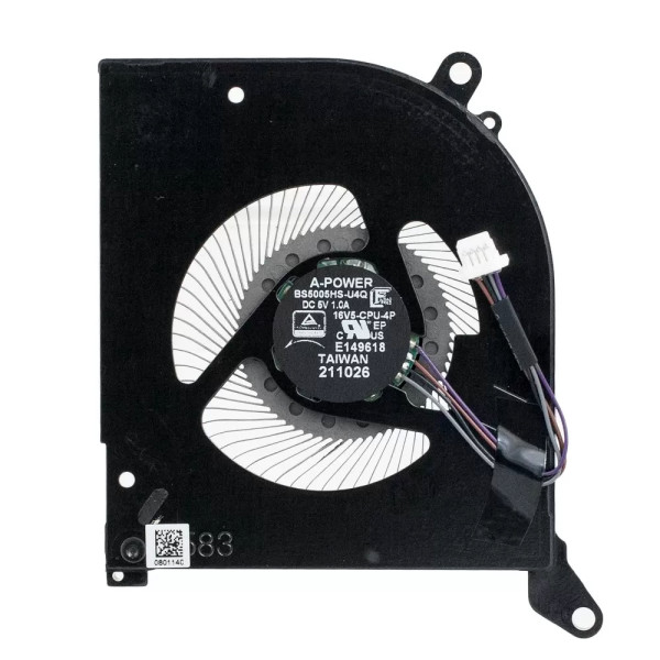 By مروحة معالج MSI GS66 WS66 P66 أصلية BS5005HS-U4Q MS-16V5 16V5-CPU-4P at pcspare.com — Global Laptop Parts Center