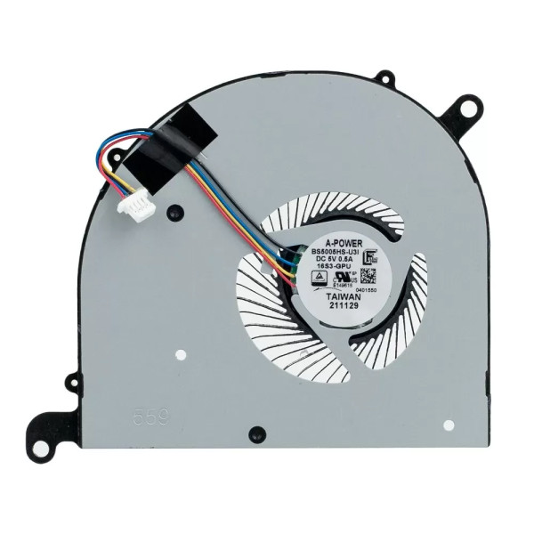 By MSI Prestige 15 A12UD MS-16S8 GPU Fan original at pcspare.com — Global Laptop Parts Center