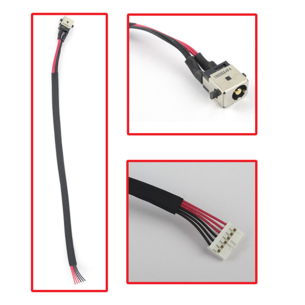 By DC JACK DW829 ASUS ROG GL551 GL551JW GL551JM G551JM N551J GL551J GL551VW GL551V at pcspare.com — Global Laptop Parts Center