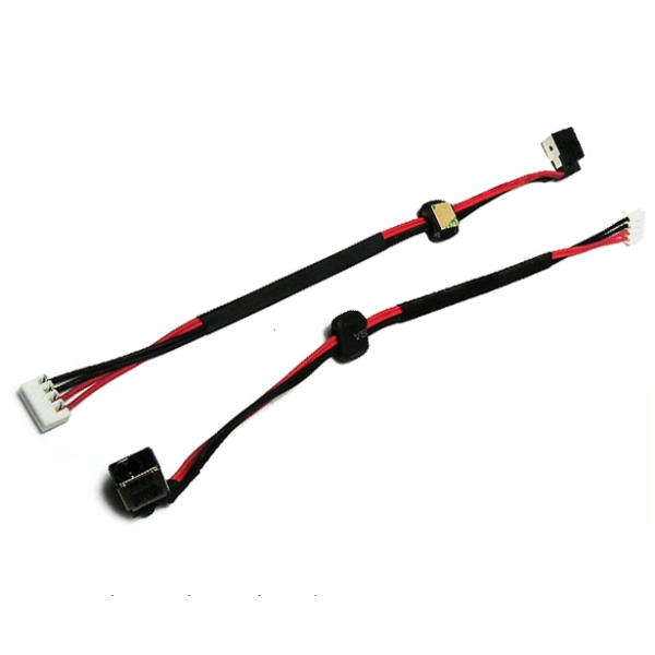By DC JACK WIRE DW191 TOSHIBA SATELLITE A500 L450D L450D L500 L550 A500 L555 L4555 L640 L555D SERVIZI at pcspare.com — Global Laptop Parts Center