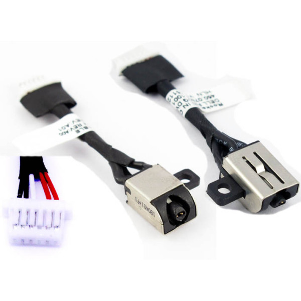 By DELL INSPIRON 11 3162 P24T 3168 3179 3164 3169 GDV3X DC JACK WIRE DW878 at pcspare.com — Global Laptop Parts Center