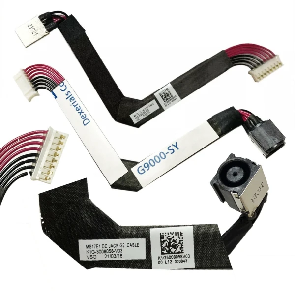 By MSI GE73 GL75 GE75 GP75 MS-17E1 K1G-308058-H39 DC JACK at pcspare.com — Global Laptop Parts Center