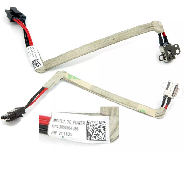 By MSI Katana GF76 11SC GF76 11UC GF76 11UCK DC JACK K1G-3004100-J36 at pcspare.com — Global Laptop Parts Center