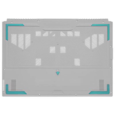 by ASUS FX507 FA507 FA507Z FX507Z bottom cover D case white on pcspare.com - Global Laptop Parts Center