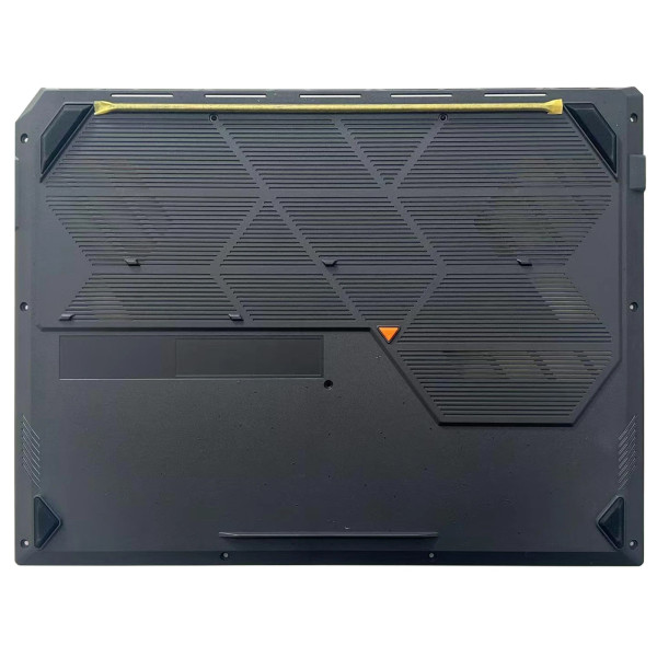 By ASUS TUF Gaming A16 FA608 FX608 bottom case D cover black orange at pcspare.com — Global Laptop Parts Center