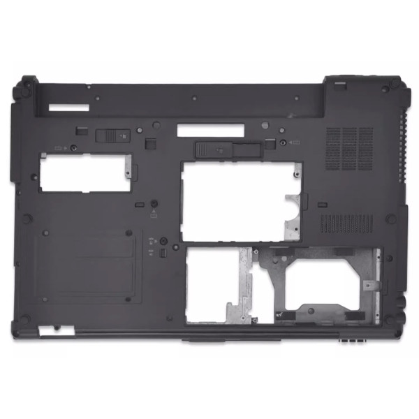 By HP 8540W 8540P Bottom case D Cover black at pcspare.com — Global Laptop Parts Center