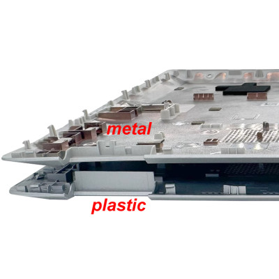 By HP X360 14-DH TPN-W139 Boîtier inférieur argent D Couverture métal at pcspare.com — Global Laptop Parts Center