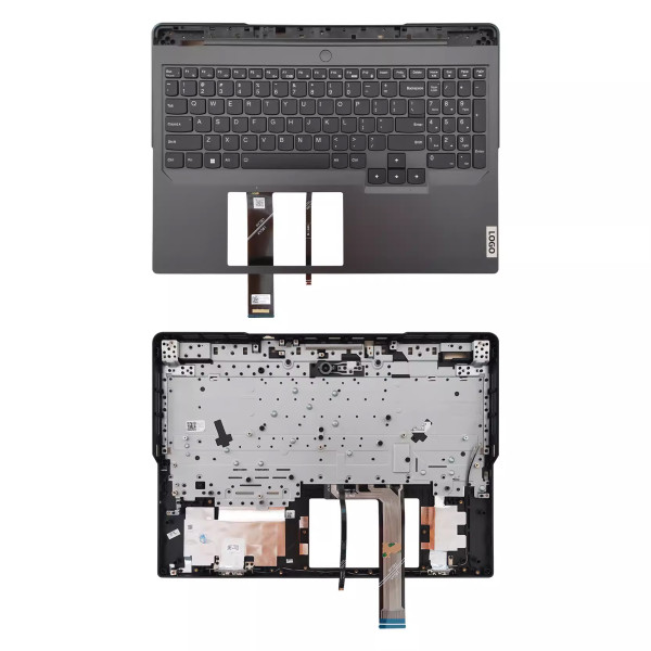 By LENOVO Y9000P R9000P 2023 palmrest topcase cover C case backlit US keyboard at pcspare.com — Global Laptop Parts Center