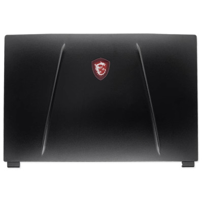 by MSI GP65 GL65 GE65 MS-16U1 MS-16U5 MS-16U7 LCD Rear Top Lid Back Cover A Case black on pcspare.com - Global Laptop Parts Center