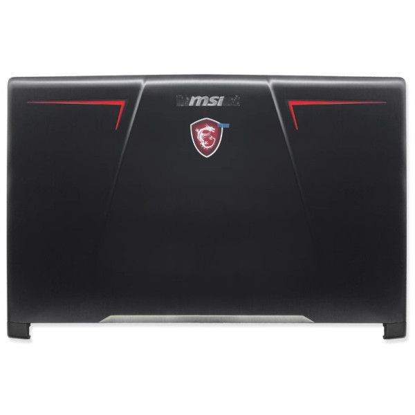 By MSI GP73 MS-17C1 MS-17C3 MS-17C5 MS-17C8 LCD Rear Top Lid Back Cover A Case black red at pcspare.com — Global Laptop Parts Center