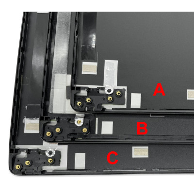 By MSI GS75 MS-17G1 MS-17G2 MS-17G3 LCD Rear Top Lid Back Cover A case version B at pcspare.com — Global Laptop Parts Center