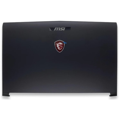 by MSI GV62 GP62 GL62 MS-16J3 MS-16J5 MS-16J9 LCD Rear Top Lid Back Cover A Case black plastic on pcspare.com - Global Laptop Parts Center