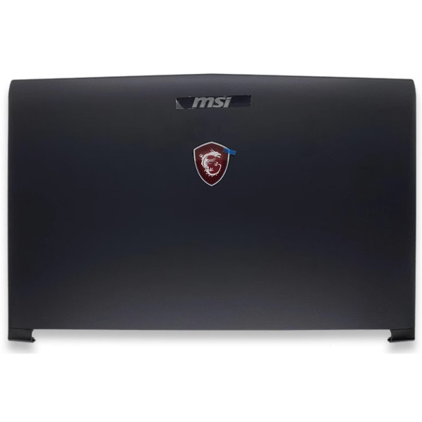 By MSI GV62 GP62 GL62 MS-16J3 MS-16J5 MS-16J9 LCD Rear Top Lid Back Cover A Case black plastic at pcspare.com — Global Laptop Parts Center