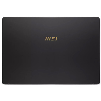 by MSI Modern 14 MS-14D1 MS-14D2 M14 LCD Rear Top Lid Back Cover black msi logo on pcspare.com - Global Laptop Parts Center