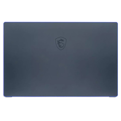 MSI Prestige 15 MS-16S1 16S3 16S6 P15 LCD Rear tapa superior cubierta de espalda Un caso azul con funda de bisagra