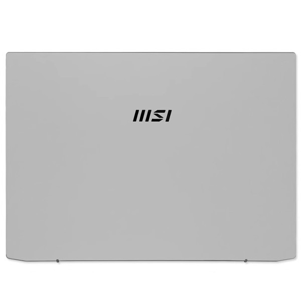 By MSI Summit E16 Flip MS-1591 MS-1592 LCD tampa traseira superior tampa traseira Uma caixa branca at pcspare.com — Global Laptop Parts Center