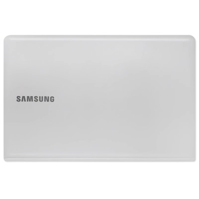 by Samsung NP270E5V NP275E5V NP300E5V NP300E5E LCD Rear Top Lid Back Cover A case plastic OEM white on pcspare.com - Global Laptop Parts Center