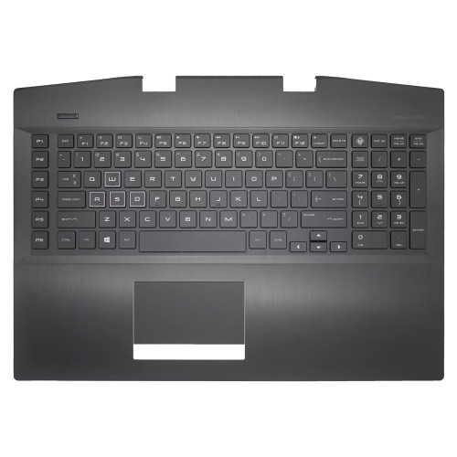 HP 17-CB, TPN-C144, L61636-001, RGB retroiluminado teclado estadounidense con respaldo de palma
