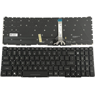by Acer Predator Helios Neo 16, N22Q22, PHN16-71, PHN16-72, tastiera americana retroilluminata nera on pcspare.com - Global Laptop Parts Center