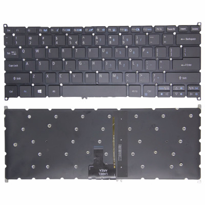 Acer SWIFT 5 R5-471, R5-471T, R5-431, backlit US keyboard