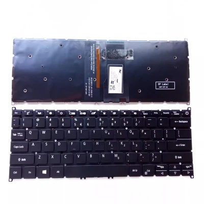 Acer Swift 3 SF314- 41 SF314-54 SF314-55 SF314-511 power backlit US klávesnice