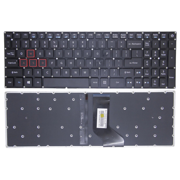 By Acer VX5-793 VX5-591G VN7-593 G3-571 G3-572 G3-573 rojo 32pin retroiluminado teclado estadounidense at pcspare.com — Global Laptop Parts Center