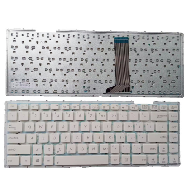 By Asus A451CA A451M F451CA P451M X453 X453M blanc clavier américain at pcspare.com — Global Laptop Parts Center