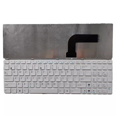 Asus A52 A53 A54 K50 K53 K70 K72F N50 X52 X54 blanco teclado estadounidense