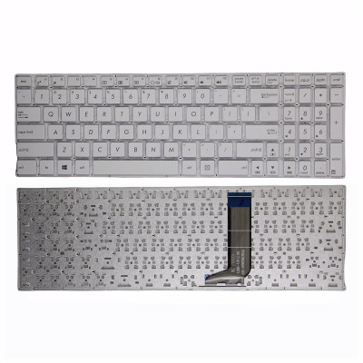 by Asus A556U K556U X556U F556U FL5900UB X756U R558U VM591 white US keyboard on pcspare.com - Global Laptop Parts Center