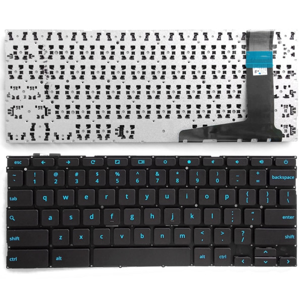 By Asus Chromebook C201, C201P, C201PA, C202, C202S, C202SA, C202SA-YS01, azul de teclado americano at pcspare.com — Global Laptop Parts Center