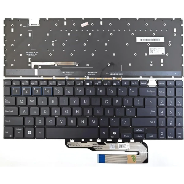 By ASUS ExpertBook B5604CMA B5604CVA backlit US keyboard AI at pcspare.com — Global Laptop Parts Center