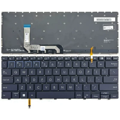 Asus ExpertBook B7 Flip B7402, B7402F, B7402FBA, B7402FEA, B7402FVA, backlit US toetsenbord