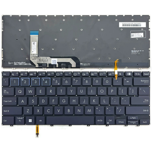 By Asus ExpertBook B7 Flip B7402, B7402F, B7402FBA, B7402FEA, B7402FVA, teclado dos EUA retroiluminado at pcspare.com — Global Laptop Parts Center