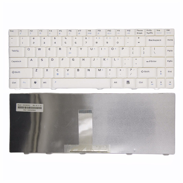 By Asus F80C F80CR X85S F83C F83T X88S X85S X85V X88S белый американский клавиатурный OEM at pcspare.com — Global Laptop Parts Center