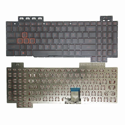Asus FX80, FZ80, ZX80, GL703G, FX86, FX80S, FX504, FX505, FX95, FX705, tastatură americană roșie