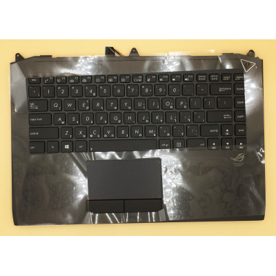 Asus G46 G46V G46VW 90R-NMM1K1B80Y black backlit Hebrew HB keyboard palmrest