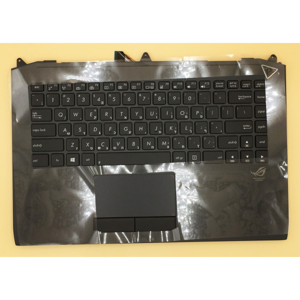 By Asus G46 G46V G46VW 90R-NMM1K1B80Y repose-clavier hébraïque HB at pcspare.com — Global Laptop Parts Center